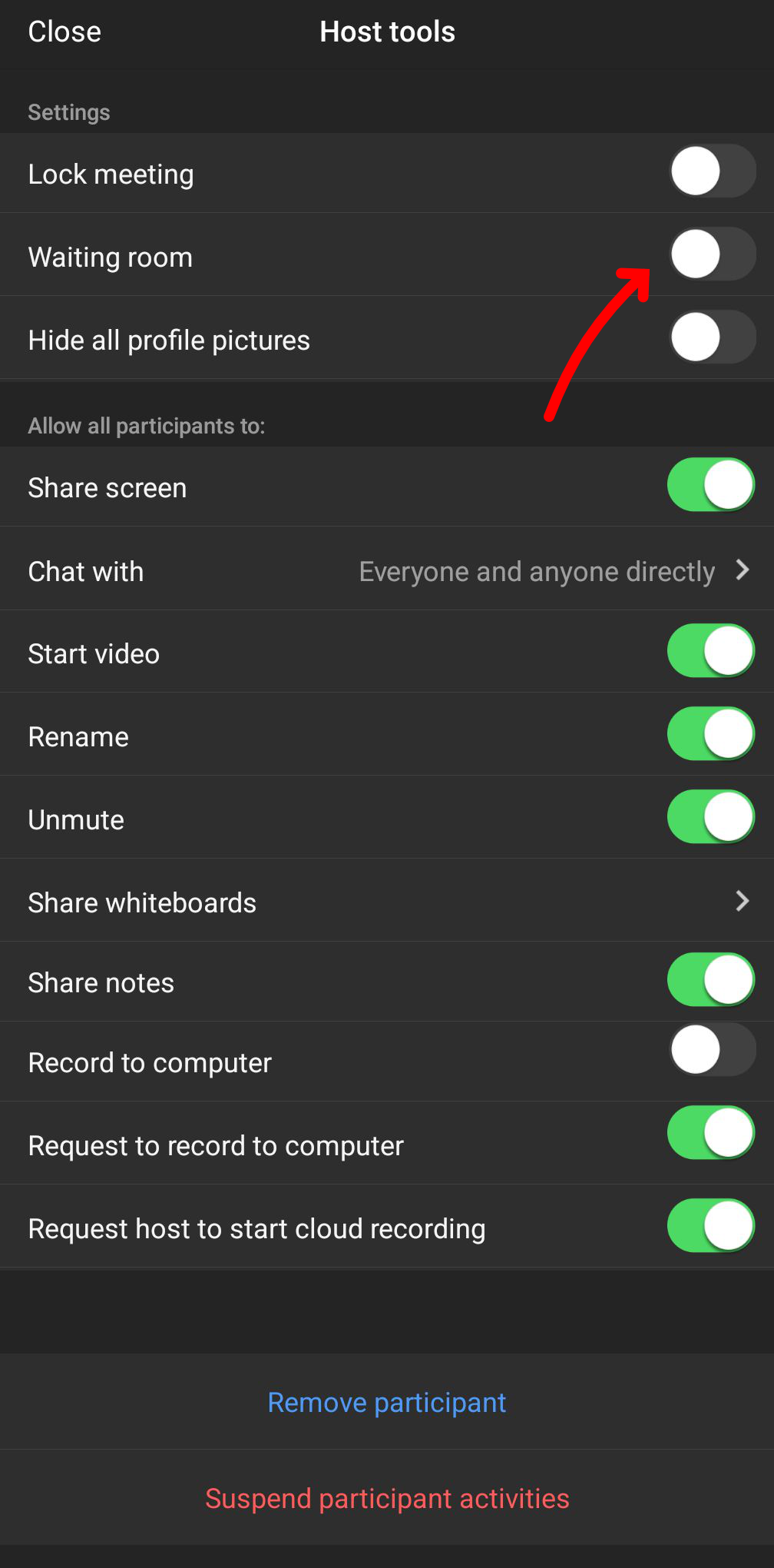Host tools