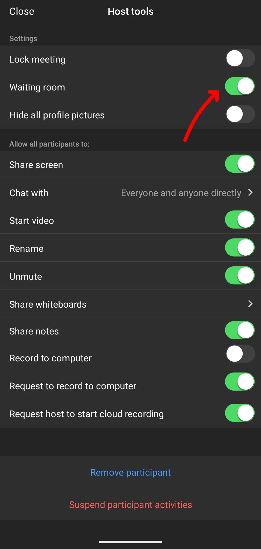 Host tools